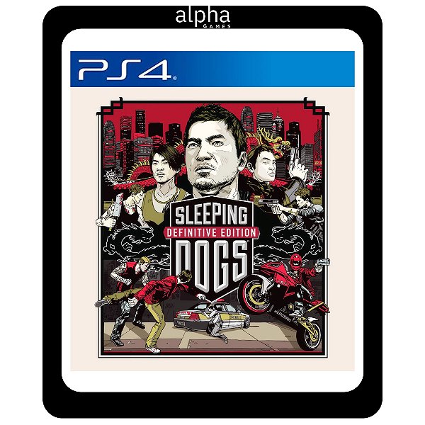 Sleeping Dogs Definitive Edition - Ps4 - Mídia Digital