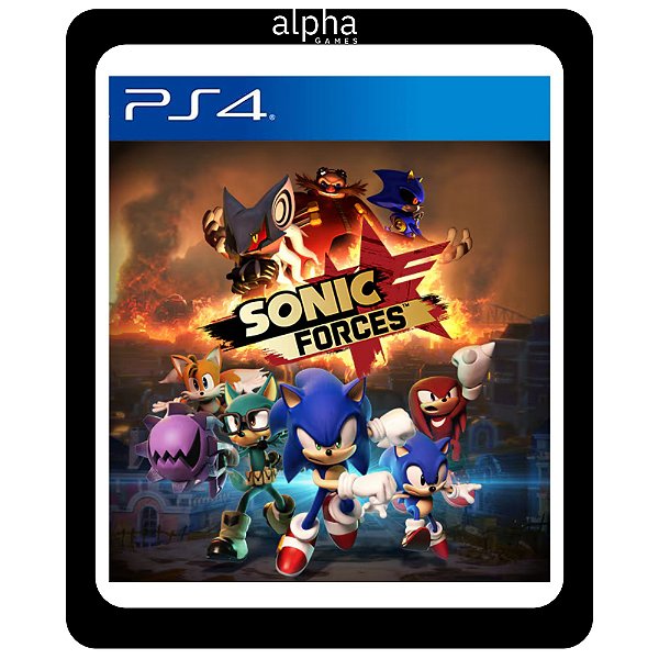 Sonic Force Ps4 Mídia Digital