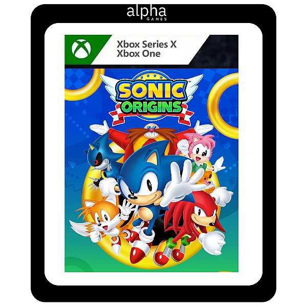 Sonic Origins Xbox One - Série X|S Mídia Digital