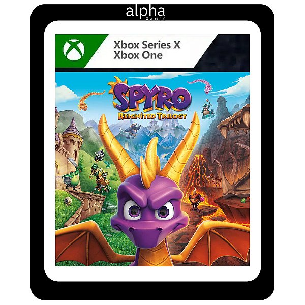 Spyro Reignited Trilogy Xbox One Mídia Digital