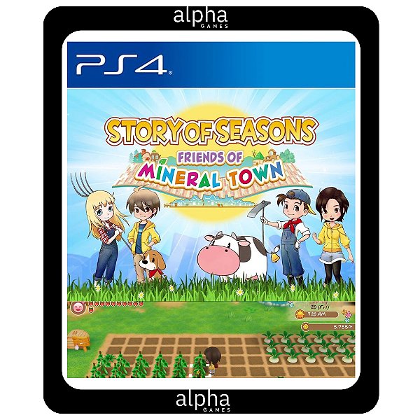 Story of Seasons: Friends of Mineral Town PS4 Mídia Digital
