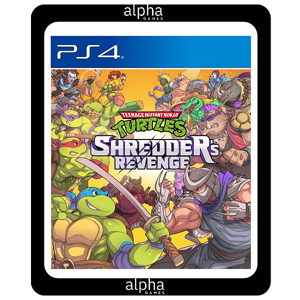 Teenage Mutant Ninja Turtles: Shredder's Revenge PS4 Mídia Digital