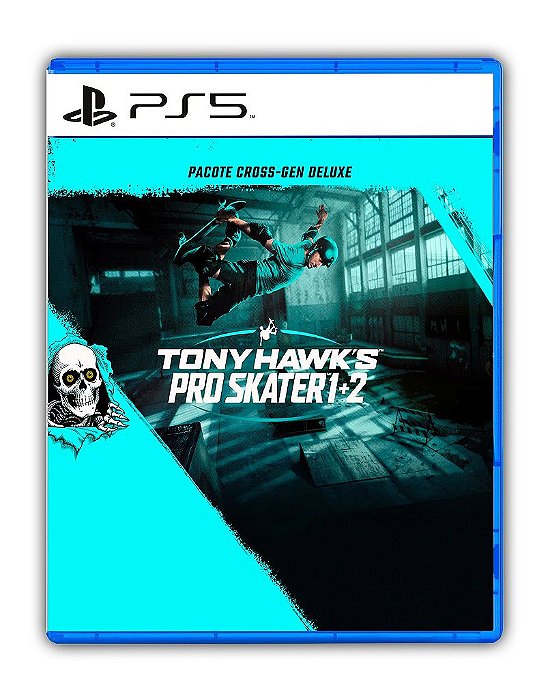 Tony Hawks Pro Skater 1 + 2 Pacote Cross-Gen Deluxe PS5 Mídia Digital