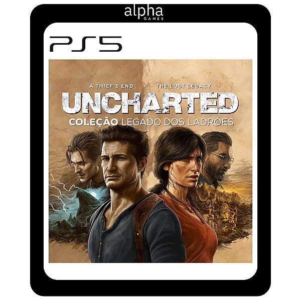 Uncharted Coleção Legado dos Ladrões PS5 Mídia Digital