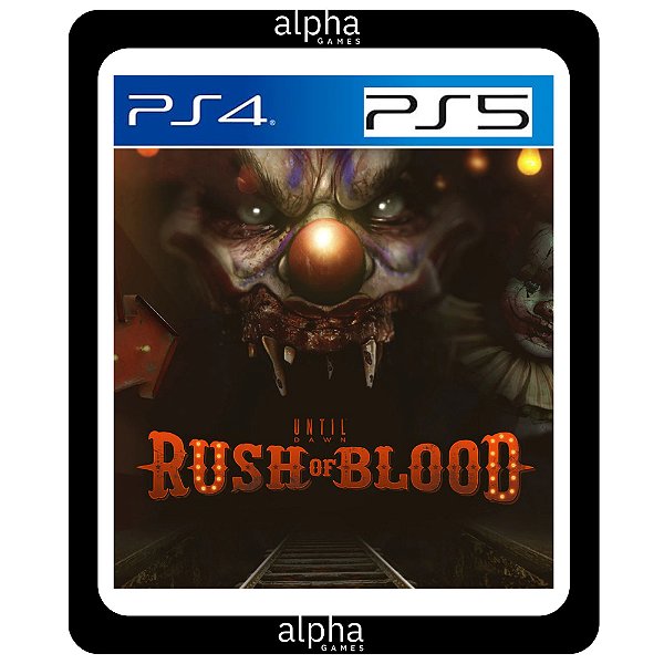 Until Dawn: Rush of Blood PS4 Mídia Digital