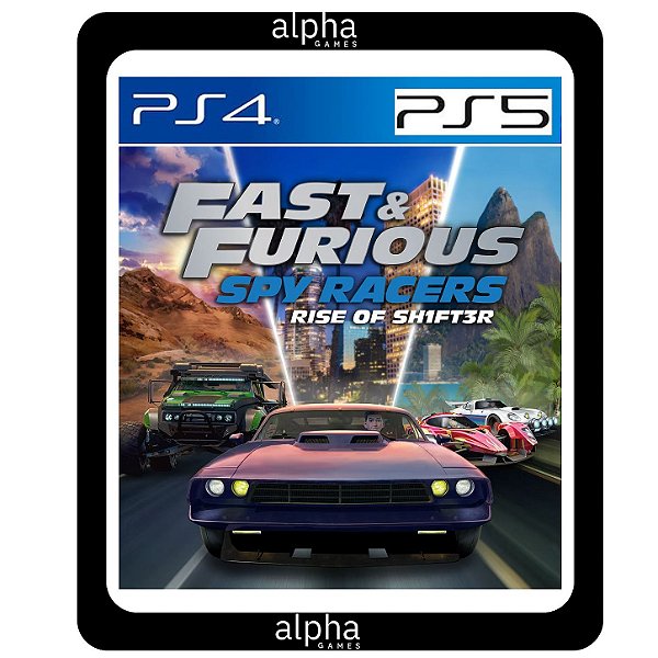 Velozes & Furiosos: Espiões do Asfalto Ascensão de SH1FT3R PS4 Mídia Digital