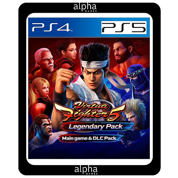 Virtua Fighter 5 Ultimate Showdown (Jogo principal + Legendary Pack) PS4 Mídia Digital