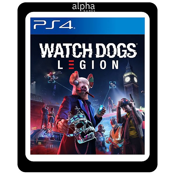 Watch Dogs Legion - PS4 - Mídia Digital