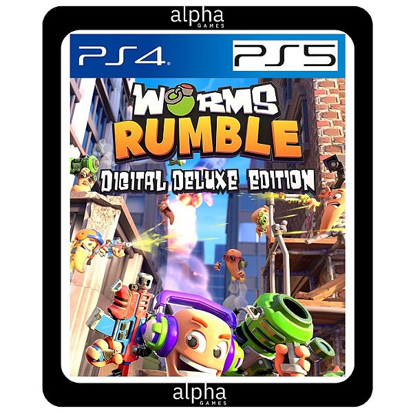 Worms Rumble Digital Deluxe Edition Ps4 - Ps5 - Mídia Digital