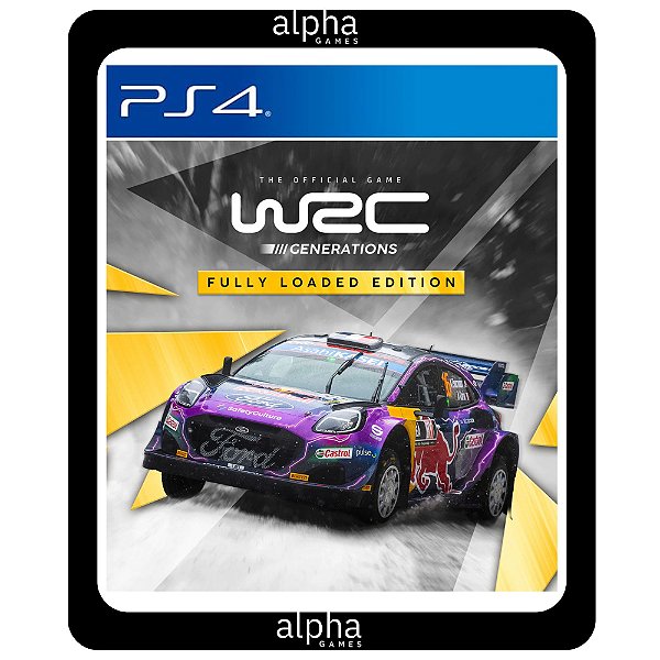 WRC Generations - Fully Loaded Edition Ps4 Mídia Digital