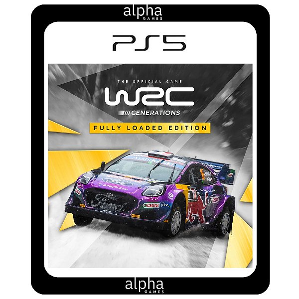 WRC Generations - Fully Loaded Edition Ps5 Mídia Digital