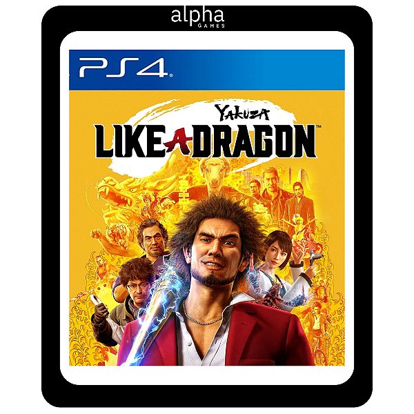Yakuza Like a Dragon Ps4 Mídia Digital
