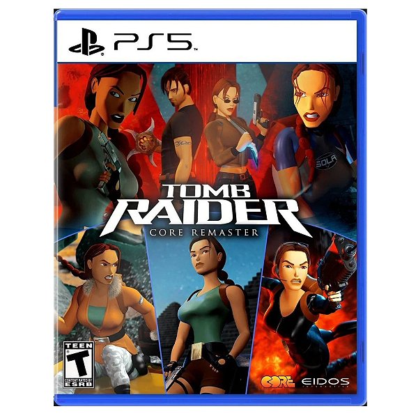Tomb Raider 1 2 3 Remastered Ps4 Mídia Digital