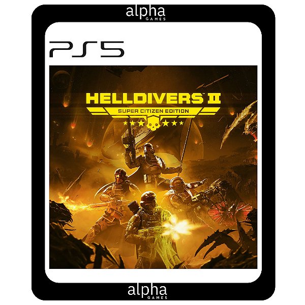 HELLDIVERS 2 Super Citizen Edition PS5 Mídia Digital