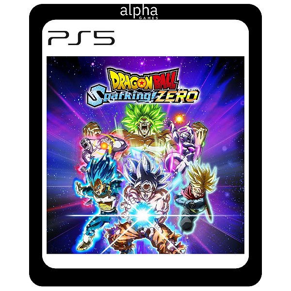 DRAGON BALL: Sparking! ZERO PS5 Mídia Digital