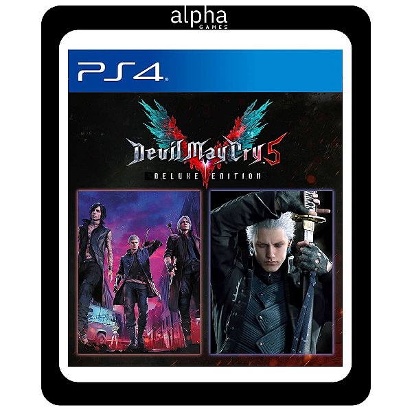 Devil May Cry 5 Deluxe + Vergil PS4 Mídia Digital