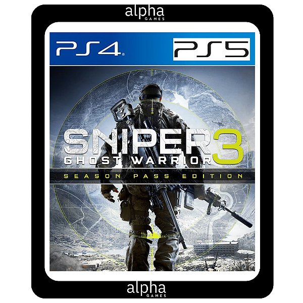 Sniper Ghost Warrior 3 Season Pass Edition PS4 mídia digital