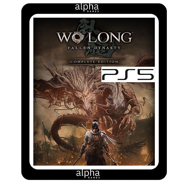 Wo Long: Fallen Dynasty Complete Edition PS5 Mídia Digital