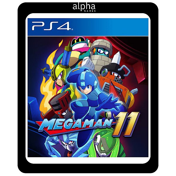 Mega Man 11 ps4 mídia digital