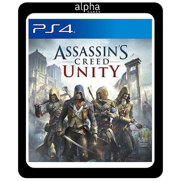 Assassin's Creed Unity Ps4 Mídia Digital