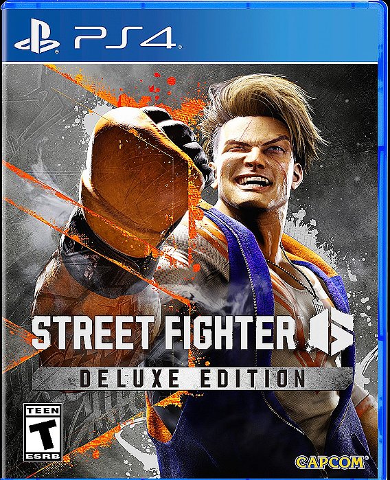 Street Fighter 6 Deluxe Edition ps4 mídia digital