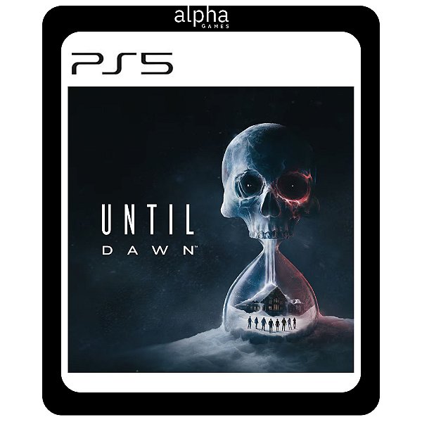 Until Dawn PS5 mídia digital Aprimorado