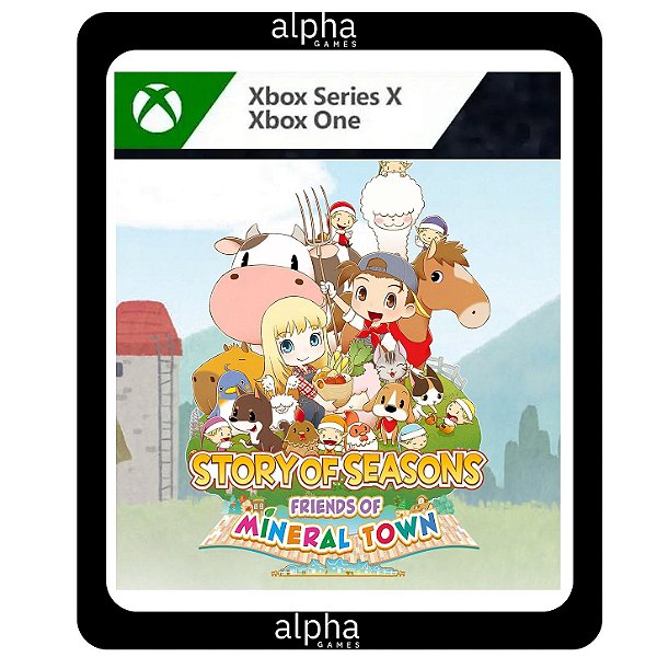 STORY OF SEASONS Friends of Mineral Town xbox one xbox serie s x mídia digital