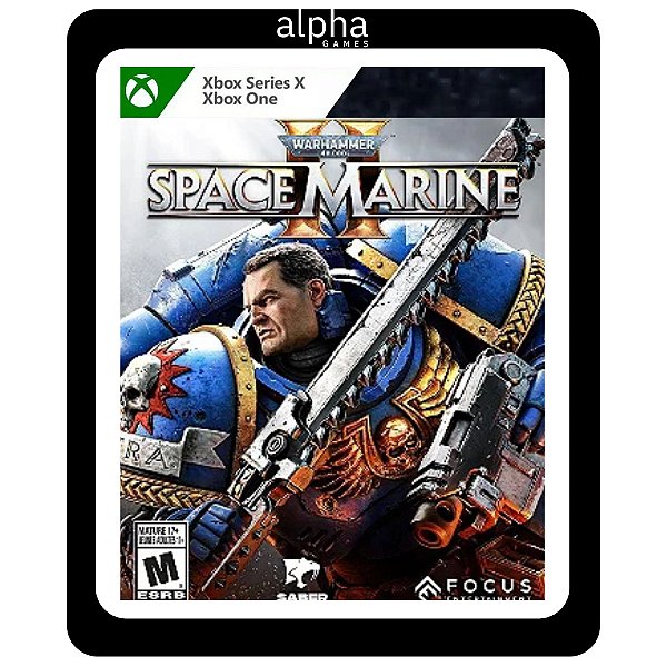 Warhammer 40.000 Space Marine II Xbox Series X S mídia digital