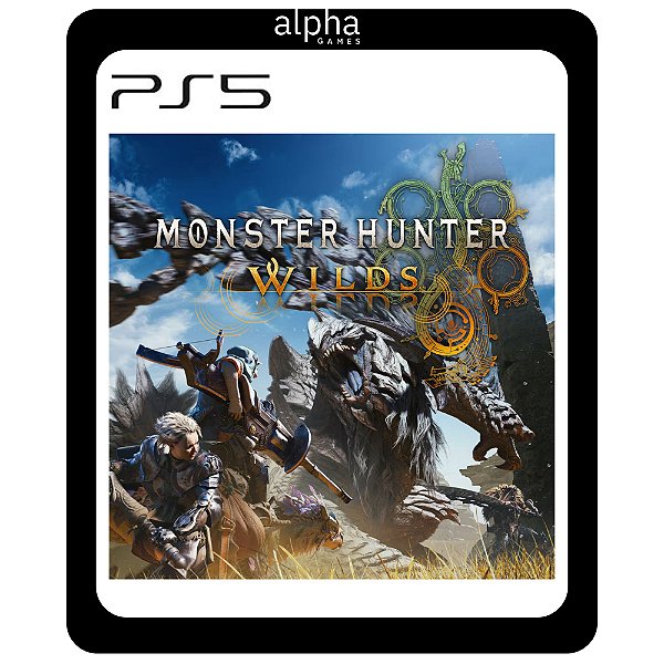 Monster Hunter Wilds PS5 mídia digital
