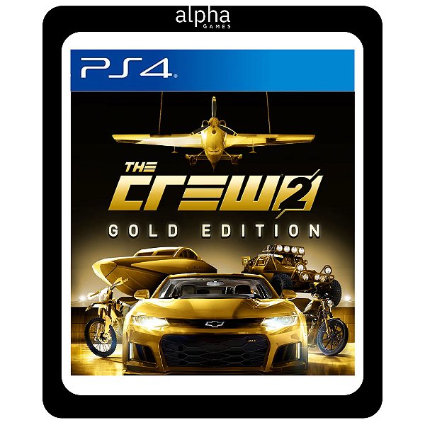The Crew 2 Gold Edition PS4 mídia digital