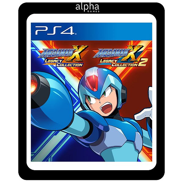 Mega Man X Legacy Collection 1+2 PS4 Mídia Digital