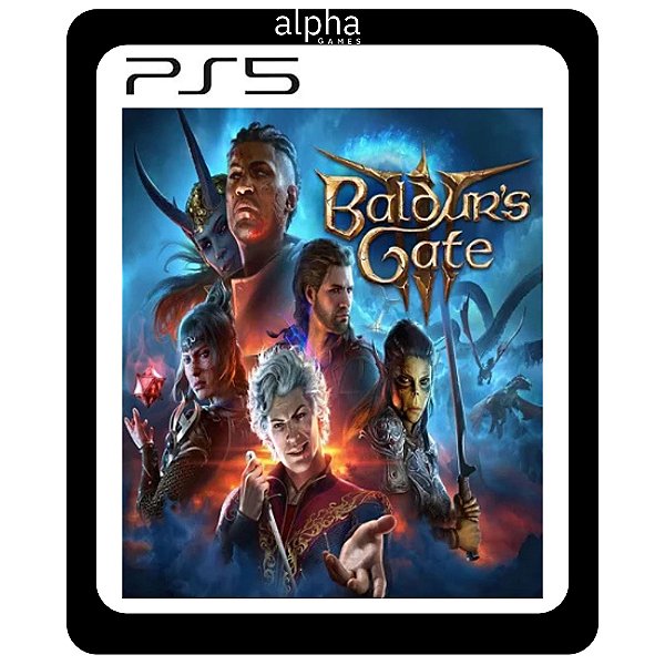 Baldur's Gate 3 PS5 Mídia Digital