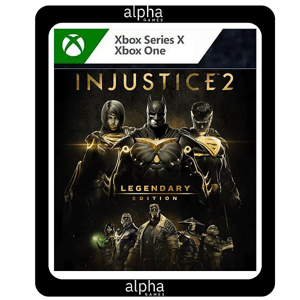 Injustice 2 Legendary Edition - Xbox One mídia digital