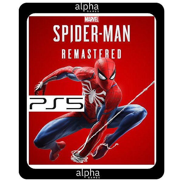 Marvel's Spider-Man Remastered PS5 Mídia Digital