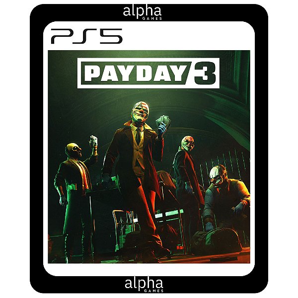 Payday 3 Ps5 Mídia Digital