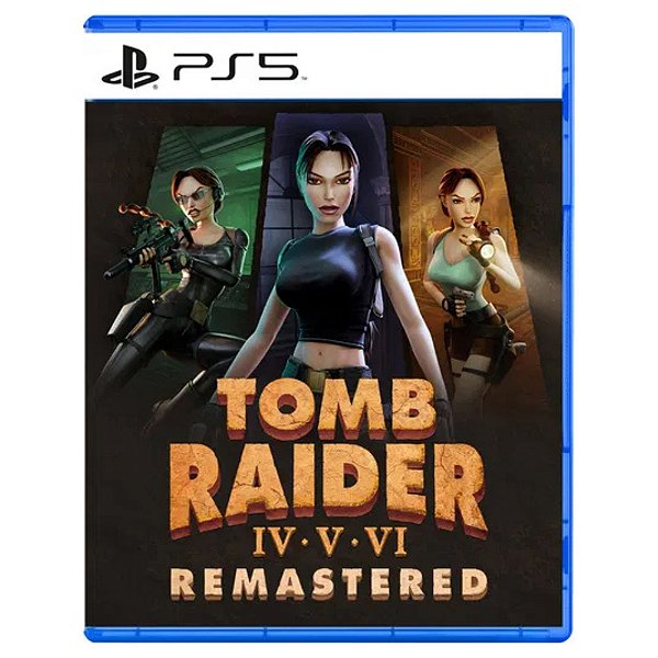 Tomb Raider 4 5 6 Remastered PS5 Mídia Digital