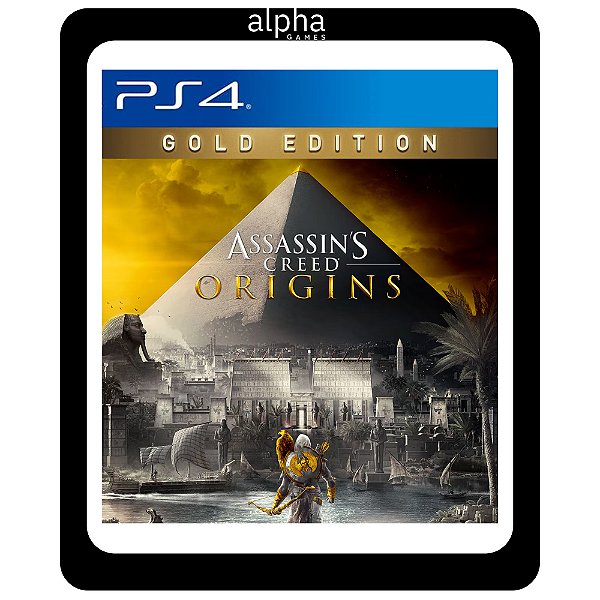 Assassin’s Creed Origins Gold Edition PS4  Mídia Digital