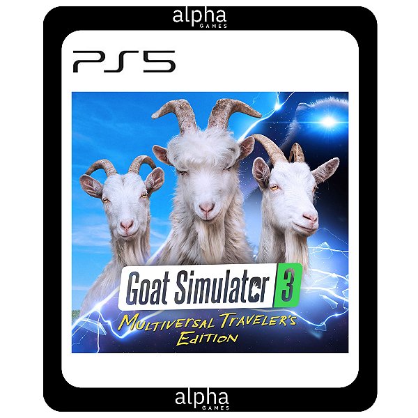 Goat Simulator 3 Multiversal Traveler's PS5 Mídia Digital