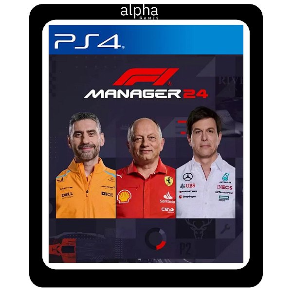 F1 Manager 2024 PS4 Mídia Digital