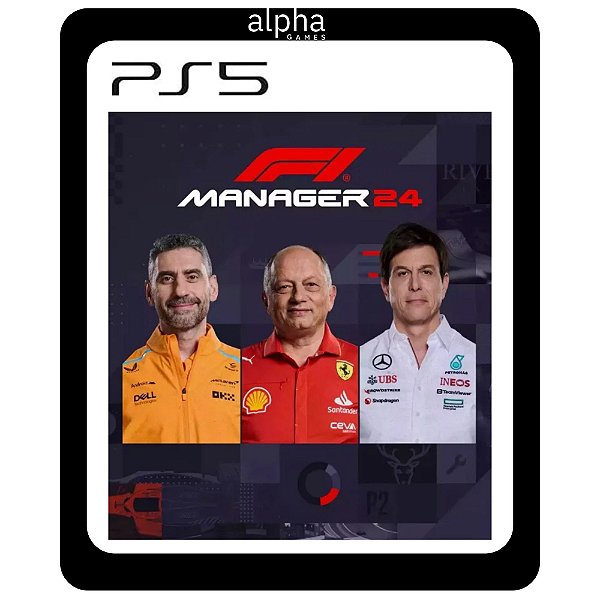 F1 Manager 2024 PS5 Mídia Digital