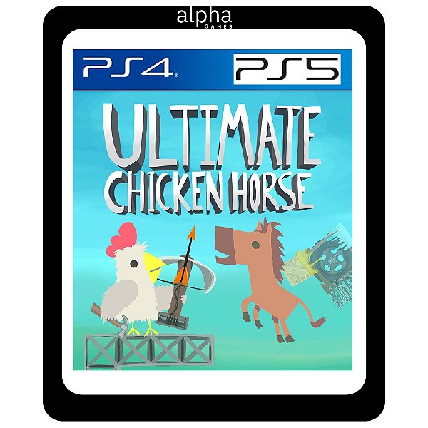 Ultimate Chicken Horse PS4 e PS5 Mídia Digital