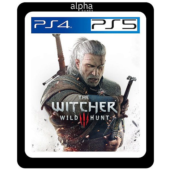 The Witcher 3: Wild Hunt PS5 e PS4 Mídia Digital
