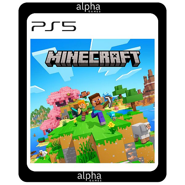 Jogo PS5 Minecraft Mídia Digital