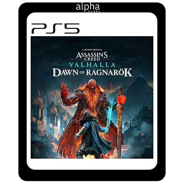 Assassins Creed Valhalla + Dawn of Ragnarok PS5 Mídia Digital