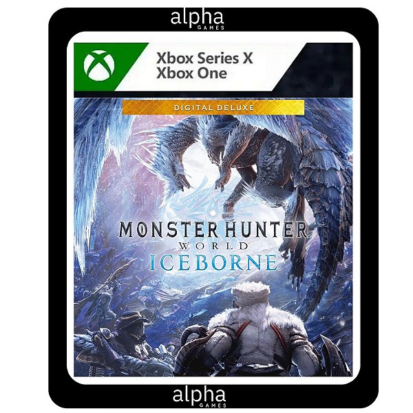 Monster Hunter World: Iceborne Master Xbox One Xbox Series X|S Mídia Digital