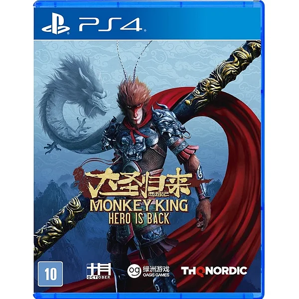 Monkey King: Hero is back PS4 Mídia Digital