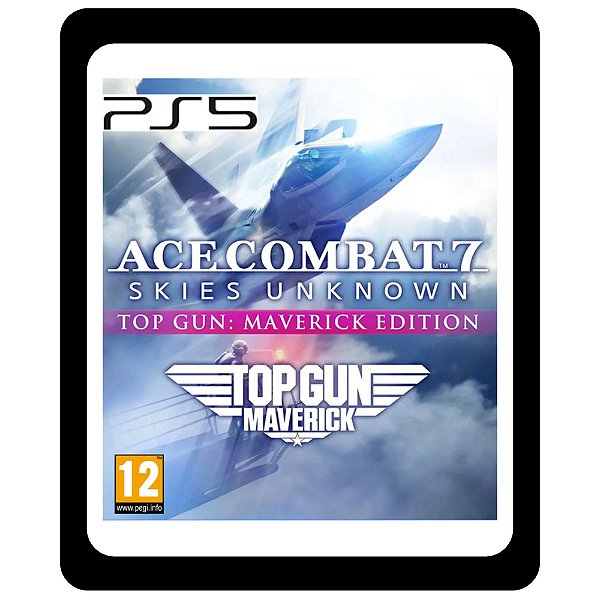 Ace Combat 7: Skies Unknown TOP GUN: Maverick Edition PS5 Mídia Digital