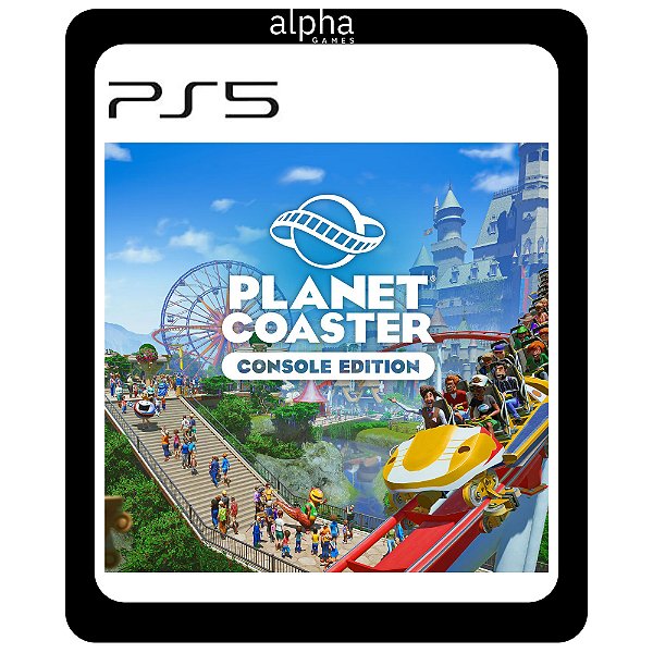 Planet Coaster Edição de Console PS5 Mídia Digital