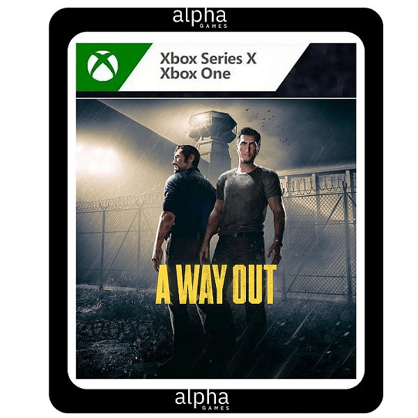 A Way Out Xbox One Xbox Series X|S Mídia Digital