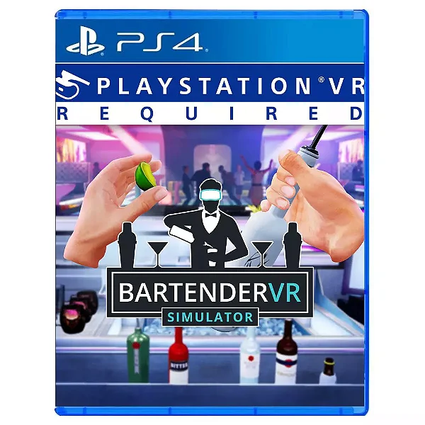 Bartender VR Simulator PS4 Mídia Digital